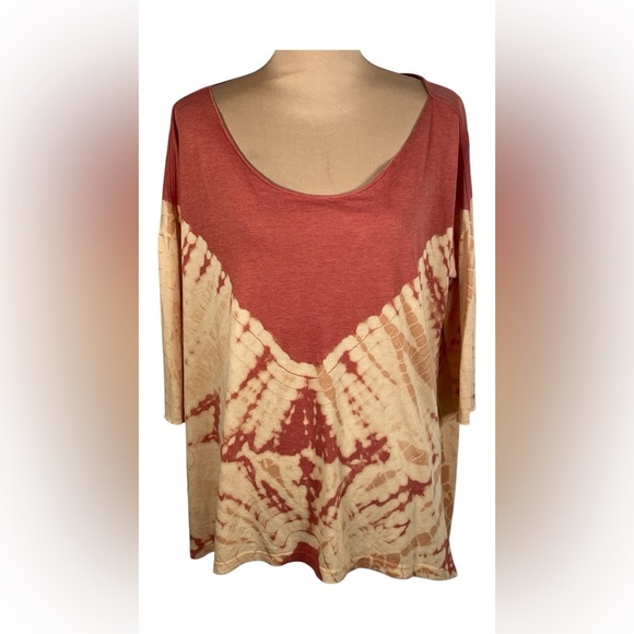 We The Free Coastal Oversized Tie Dye Tunic Medium - Picture 2 of 8